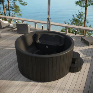 SaunaLife Model S4B Wood-Fired Hot Tub 810127971110