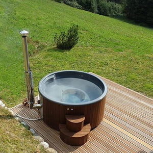 SaunaLife Model S4N Wood-Fired Hot Tub 0810127971974